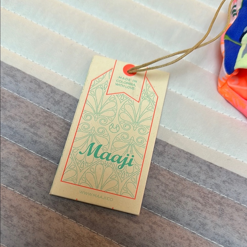 Maaji Tropical Print Bikini Bottom - Picture 6 of 6
